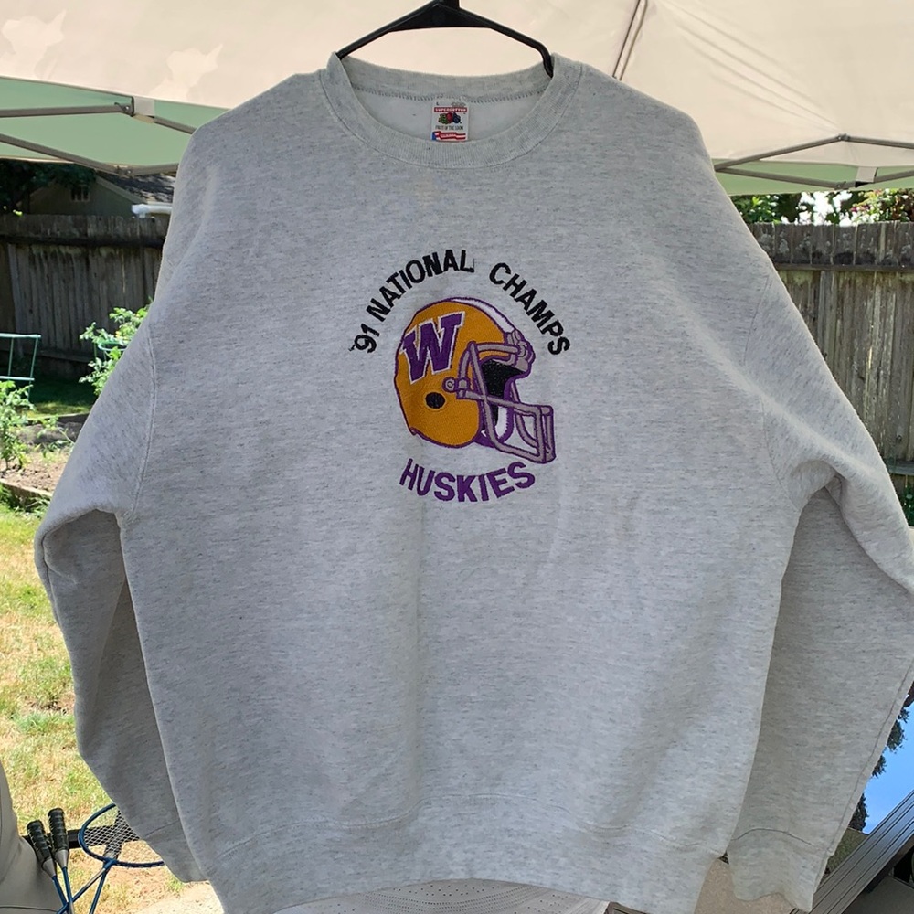 Vintage University of Washington Crew Neck